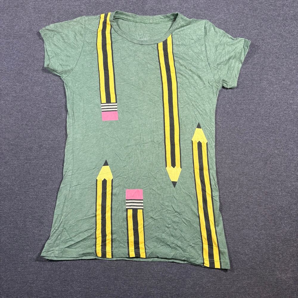 Y2K Hannah Montana core Pencil Baby tee women’s size S-M 2000s tiny tee